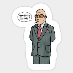 Kojak Sticker